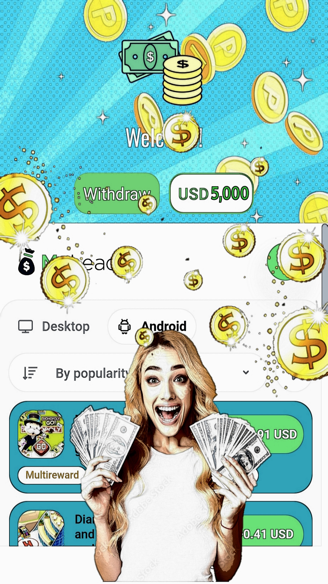 JUST CASH Screenshot 3